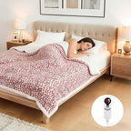 Electric Heated Blanket Full Size 72"x84", Ultra-Soft Plush - Image 2