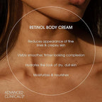 Advanced Clinicals Retinol Body Lotion & Face Moisturizer | Visible Anti Aging - Image 3