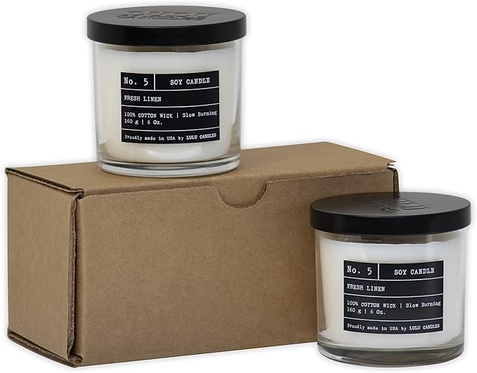 Lulu Candles | Amber, Rose & Sheer Musk II | Luxury Scented Soy Jar Candle | - Image 5