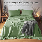 LBRO2M 100% Pure Linen Sheet Set Deep Pocket Up to 16" Bed Sheets Sets - Image 3