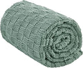 Knitted Weighted Blanket for Adult, No Beads Heavy Blanket 48” x 72'' 12lbs by Unknown