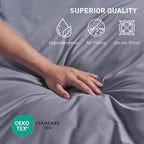 California King Size Flat Sheet 2 Pack, 100% Cotton Percale Flat Bed Sheet - Image 6