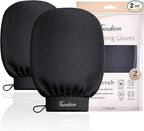 Exfoliating Gloves 2 Pcs, Korean Exfoliating Mitts, Body Scrub by FUNDREM