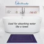 Cotton Paradise 100% Cotton Bath Mats - Image 2