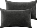 BEDELITE Flannel King Size Pillow Cases Set of 2, Super Soft Fleece Pillowcases by BEDELITE