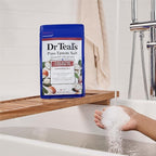 Dr Teal's Pure Epsom Magnesium Salt Soak, Shea Butter & Almond, 3 lbs - Image 6