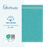 Cotton Paradise Hand Towels for Bathroom, 100% Cotton Turkish 4 Piece Hand - Image 4