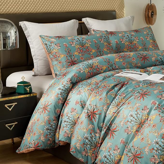 Cupocupa Duvet Cover Set;Duvet Cover Full Bedding Set Fluffy Boho Duvet Cover - Image 3