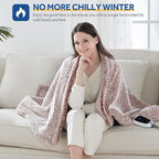 SEALY Electric Blanket Heated Throw 50"x60" Soft Double Sherpa Super Cozy - Image 2