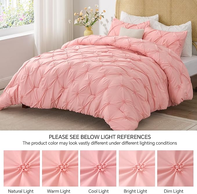 BEDELITE Pink King Size Comforter Set - Image 8