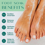 Laki Naturals Apple Cider Vinegar Foot Soak, Foot Detox Soak, Pedicure Soak - Image 4