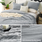 CozyLux Fluffy Queen Comforter Set - Image 4