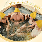 JaGely Sauna Hat for Men Women Sauna Hat Vaporarium Cap Russian Banya Cap for - Image 4