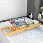 Sen Yi Bao Luxury Bamboo Bathtub Tray - Image 3