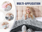 WSOFRLAC Leg Pillow for Side Sleeping 20x54 Large Bolster Pillow for Bed - Image 7