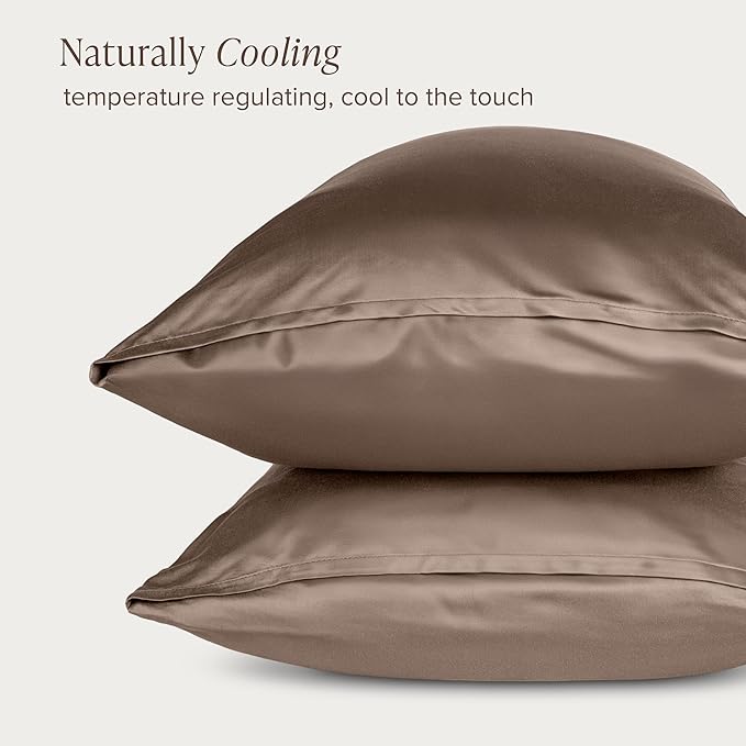 Bare Home 100% Rayon Made from Bamboo Luxury Queen Size Set of 2 Cooling - Image 6
