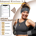 Bluetooth Headphones, Sleep Headphones Headband Wireless - Image 6