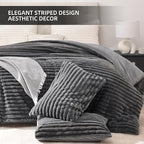 Smoofy Fluffy Full Size Comforter Sets 3 Pieces - Image 3