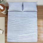 Mejoroom Striped Queen Size Sheet Set - Image 2