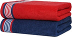 CASA COPENHAGEN He & She 6Pcs 100% Egyptian Cotton Large Designer Towels Gift - Image 2