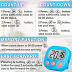 ZILLEEN Classroom Timer for Kids Teachers 2 Pack Digital Timers - Image 8