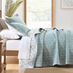 SahSahCasa Quilt Set Queen Size, 100% Cotton Quilt Bedding Set Bedspread - Image 3