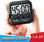 Antonki 2 Pack Digital Timer for Kids, Magnetic Countdown Kitchen Timers for - Image 4