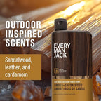 Every Man Jack Amber+Sandalwood Hydrating Mens Body Wash - Image 3