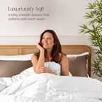 Bare Home 100% Rayon Made from Bamboo Luxury Body Size Cooling Pillowcase - Image 2