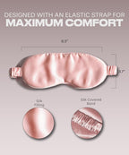 SUNDAYSILKS™ Exclusive Mulberry Silk Sleep Mask | Soft Eye Covers, and - Image 6