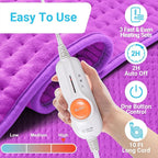 Boileau Electric Heating Pad for Back Pain and Period Cramps Relief, 3 Heating - Image 4
