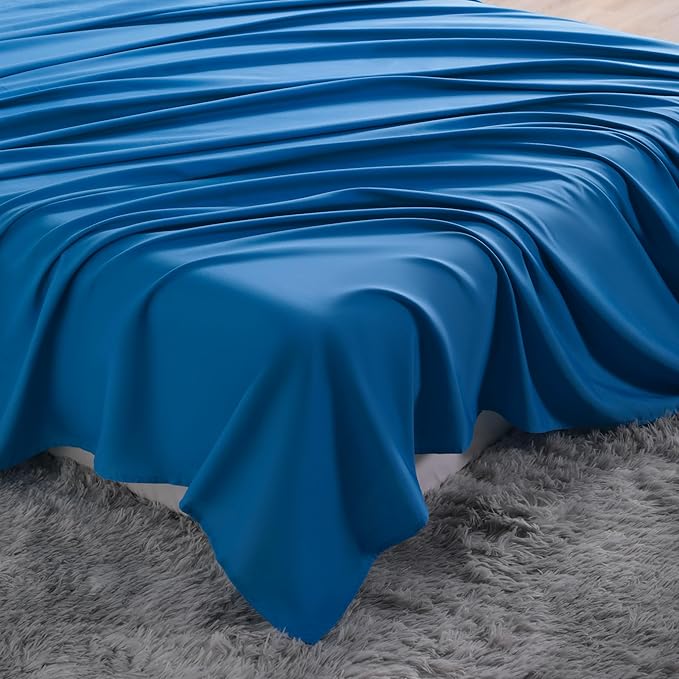 NTBAY Twin Extra-Long Flat Sheet Only - Image 7