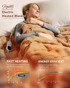 Homemate Electric Heated Throw Blanket - Image 2