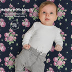 Yoofoss Baby Crib Sheets for Boys Girls, Fitted Crib Sheet 2 Pack for Standard - Image 5