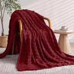 Knitted Weighted Blanket for Adult, No Beads Heavy Blanket 50” x 60'' 7lbs - Image 2