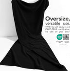 American Soft Linen 100% Cotton 600 GSM Turkish 40x80 Oversized Bath Towel Sheet - Image 3