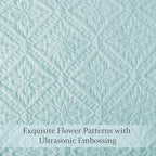 Exclusivo Mezcla Twin Quilt Bedding Set, Lightweight Soft Bedspreads Coverlets - Image 5