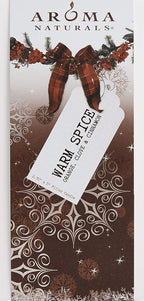 Aroma Naturals Holiday Orange, Clove and Cinnamon Essential Oil Scented Pillar - Image 2