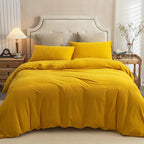 PURE ERA Jersey Knit Duvet Cover Set 100% T-Shirt Cotton Super Soft Comfy 3pc - Image 6