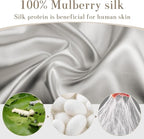 SECZIPE 100% Mulberry Silk Sleep Mask Eye Mask - Image 3