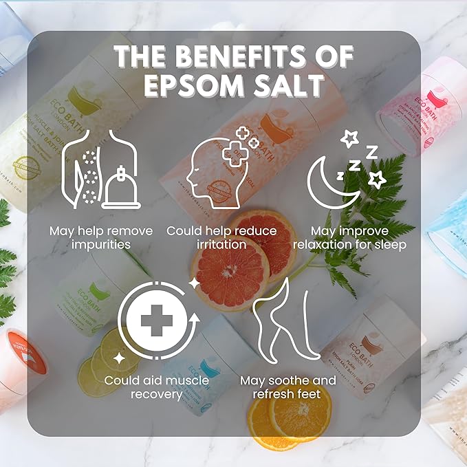 Eco Bath London Relaxing Lavender Epsom Salt Bath Soak - Image 4