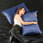 INFIIXSO Mulberry Silk Pillow Case King Size, Silk Pillowcase - Image 7