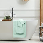 GLAMBURG 100% Cotton Ultra Soft 6 Pack Towel Set, Contains 2 Bath Towels 28x55 - Image 4