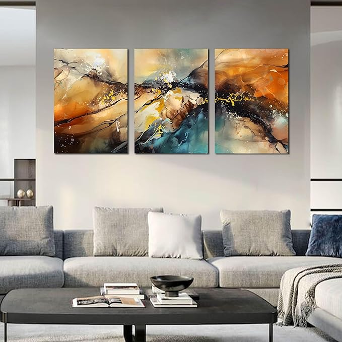 Abstract Living Room Pictures Wall Decor - Image 6
