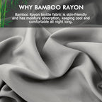 Body Pillowcase with Zipper Cooling Viscose from Bamboo Zippered Pillowcases - Image 4