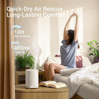 ASAKUKI Essential Oil Diffuser for Home, 300 ml Humidifier - Image 4