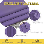 NICETOWN Blackout Lilac Purple Curtains 72 inches Long - Image 3