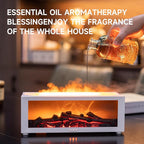 TMEHM Fireplace Flame Air Diffuser Humidifier, 7 Colors Aromatherapy Essential - Image 4