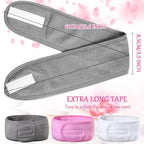 Hoteam 30 Pack Spa Headband Facial Esthetician Hair Wrap - Image 2