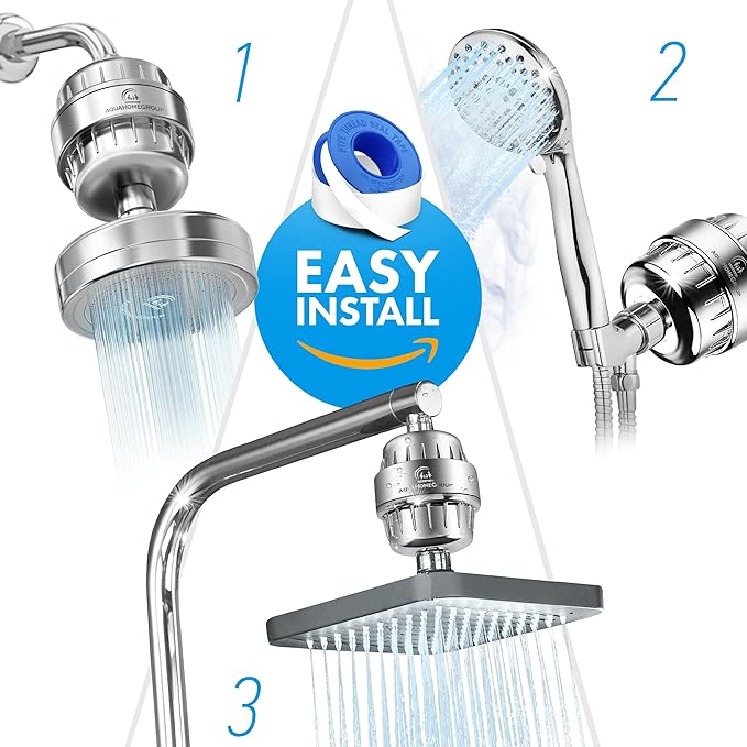 AquaHomeGroup 20 Stage Shower Filter - Image 5